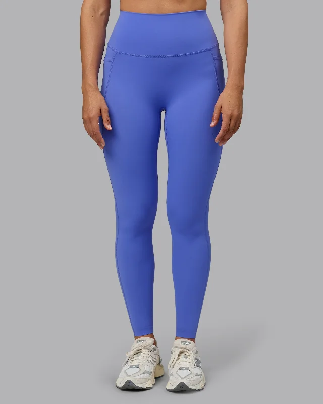 Elixir Full Length Leggings With Pockets - Baja Blue