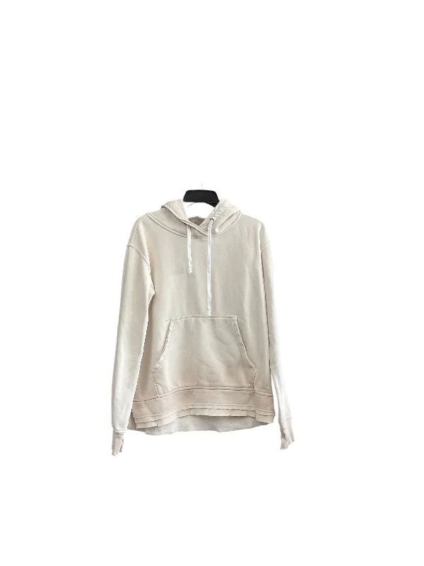 Sweatshirt Hoodie By We The Free In Beige, Size: S