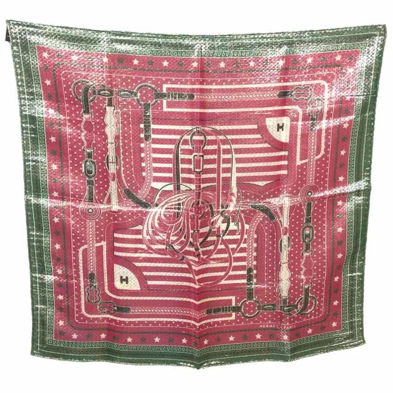 Hermes pink  pink Silk Scarf (Pre-Owned)