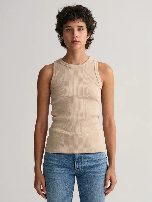 Gant Dry Sand Preppy Slim Fit Tank Top