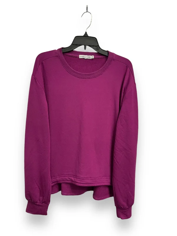 Sweatshirt Crewneck By Cmc In Purple, Size: Xl