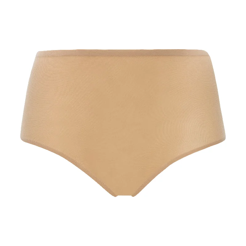 Chantelle Softstretch High Waisted Brief Nude Sand