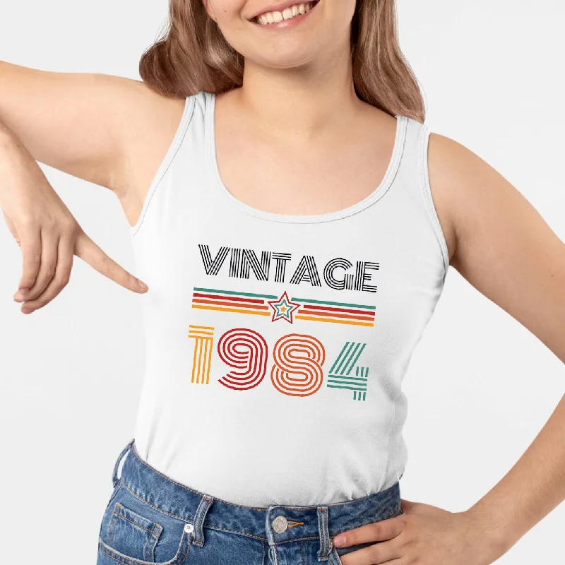 Débardeur Femme Vintage année 1984