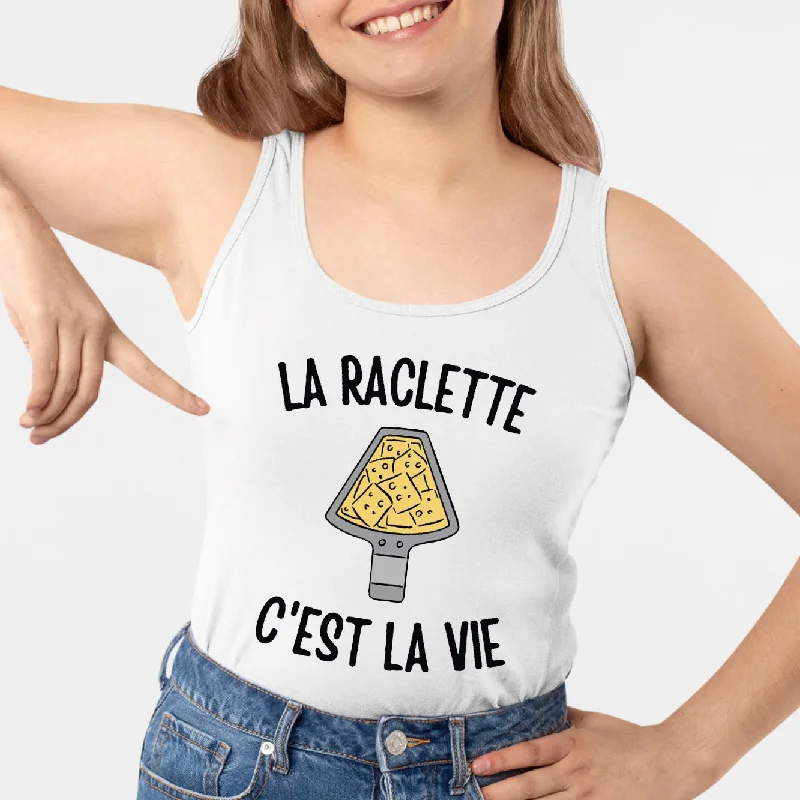 Débardeur Femme La raclette c'est la vie