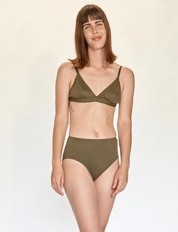 High Boy Undies - Olive