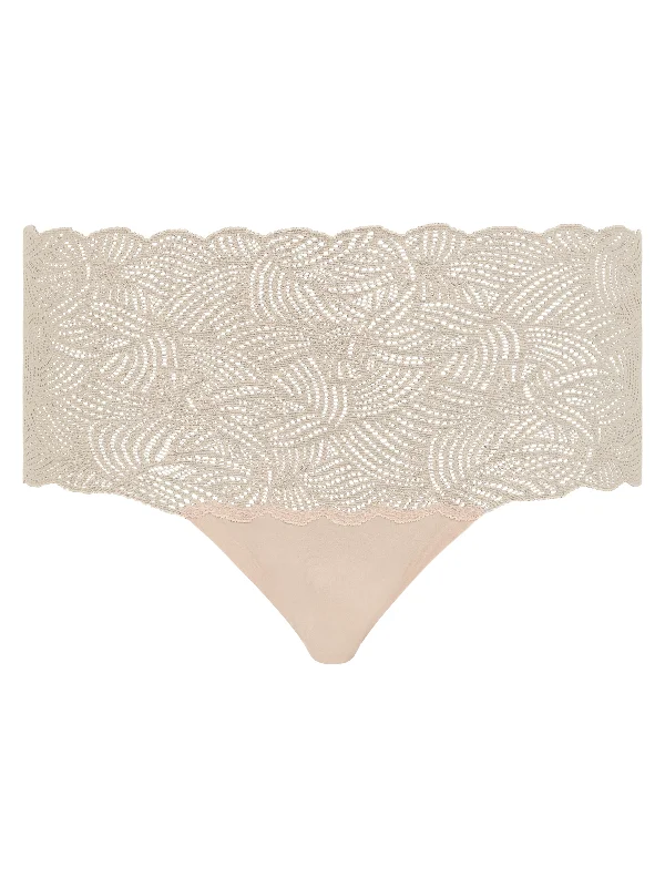 Chantelle Softstretch Lace High Waist Brief Golden Beige