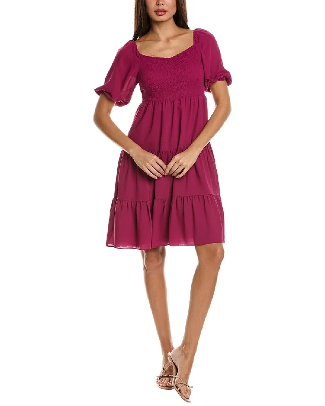 Nanette Nanette Lepore Tiered Midi Dress