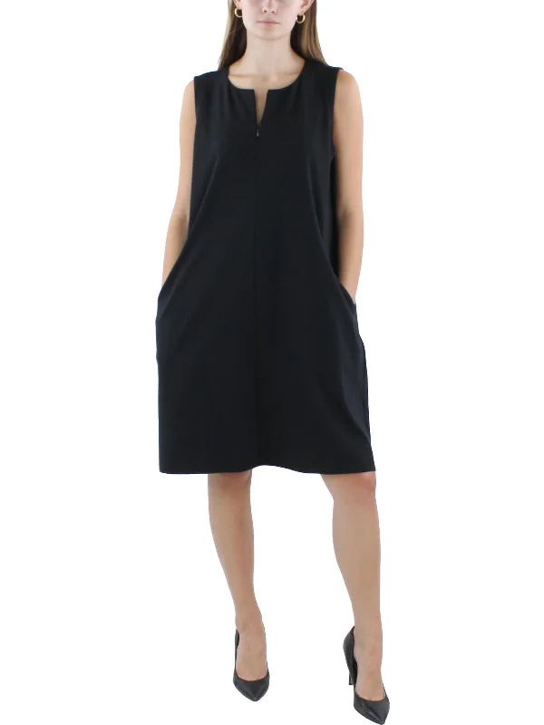 Womens Organic Cotton Midi Dress