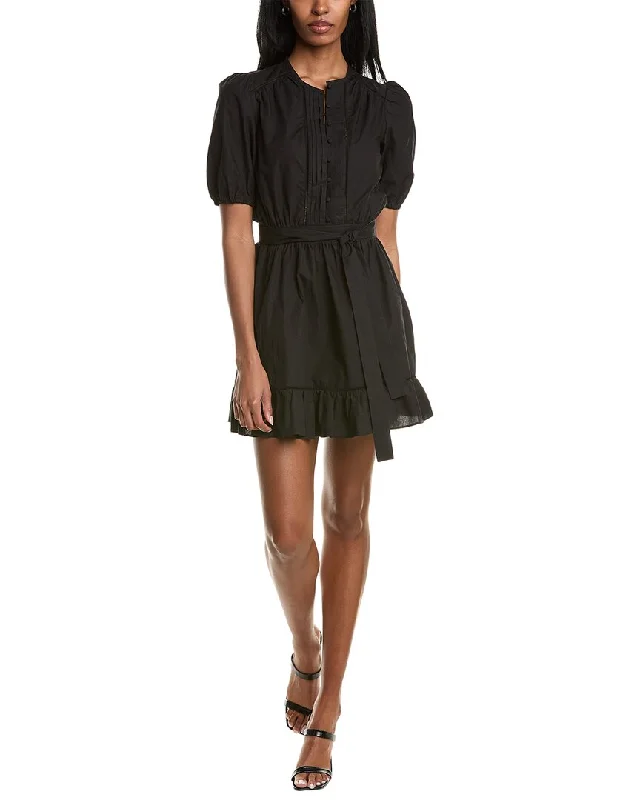 ba&sh Puff Sleeve Mini Dress