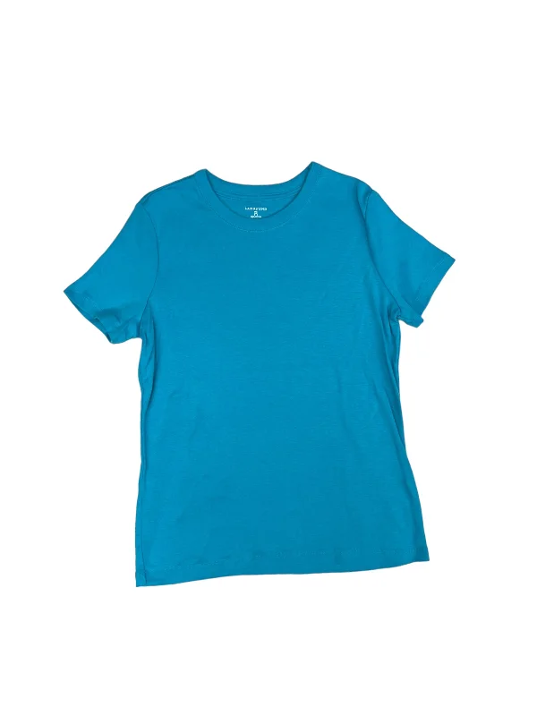 Teal Top Short Sleeve Lands End, Size Xs