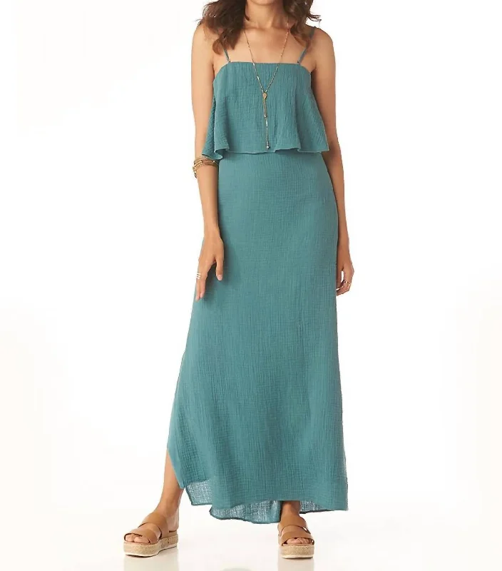 Aeryn Maxi Dress In Brittany Blue