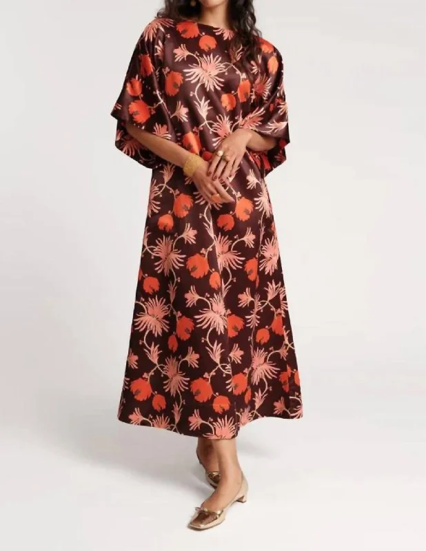 Spinnaker Maxi Dress In Floral