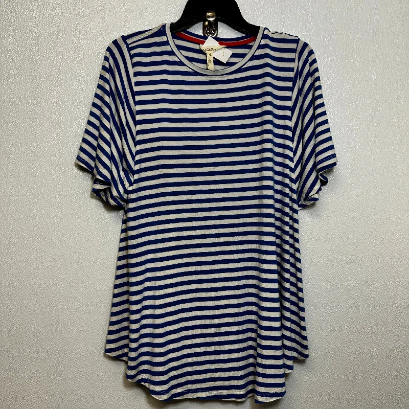 Striped Top Short Sleeve Matilda Jane, Size M