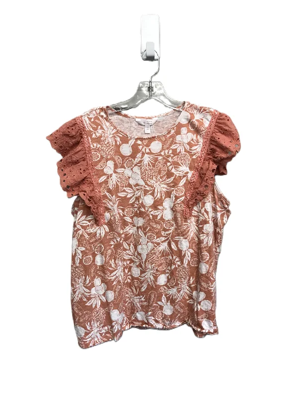 Top Short Sleeve Basic By Lc Lauren Conrad  Size: 2x