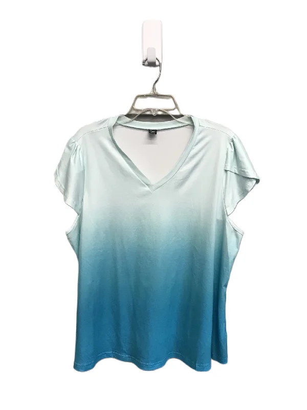 Top Short Sleeve Basic By Shein  Size: 3x