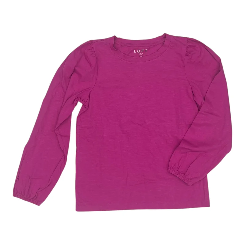 Top Ls By Loft In Pink, Size:Xs