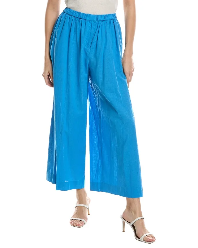 Jason Wu Wide Leg Linen-Blend Culotte