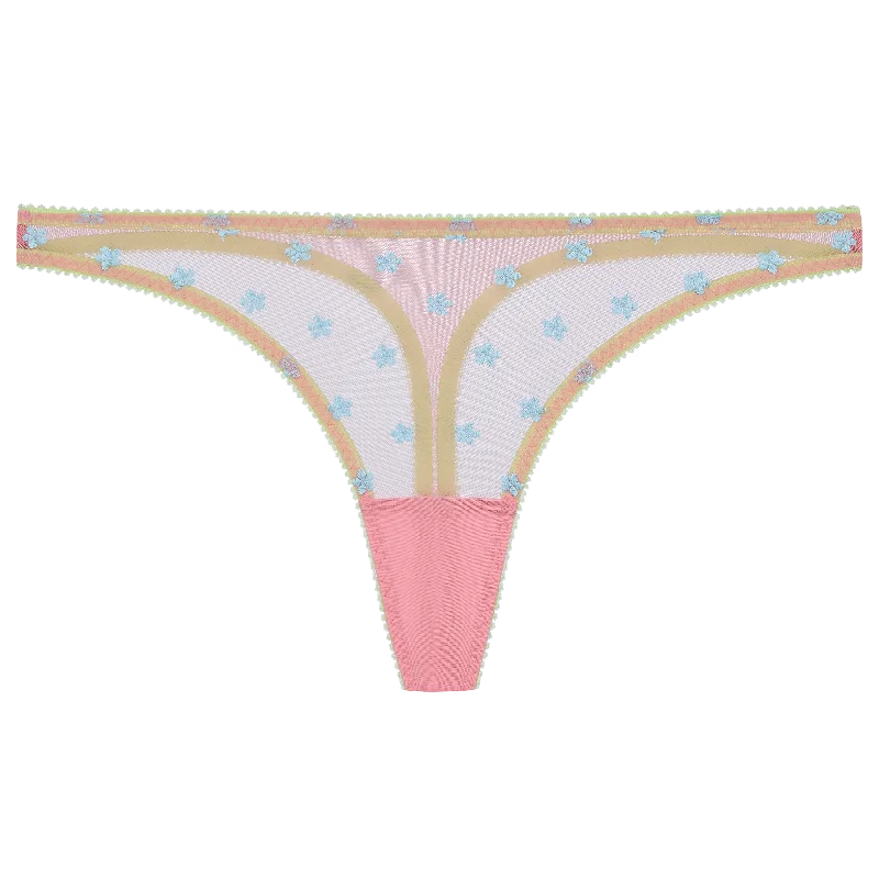 Jaime Embroidery Thong