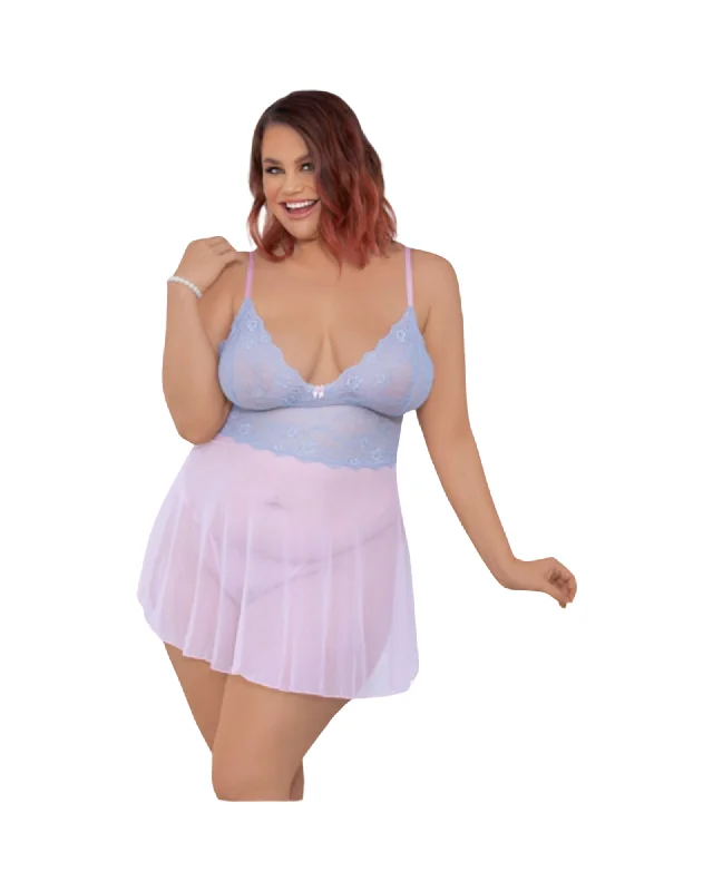 Cotton Candy Babydoll