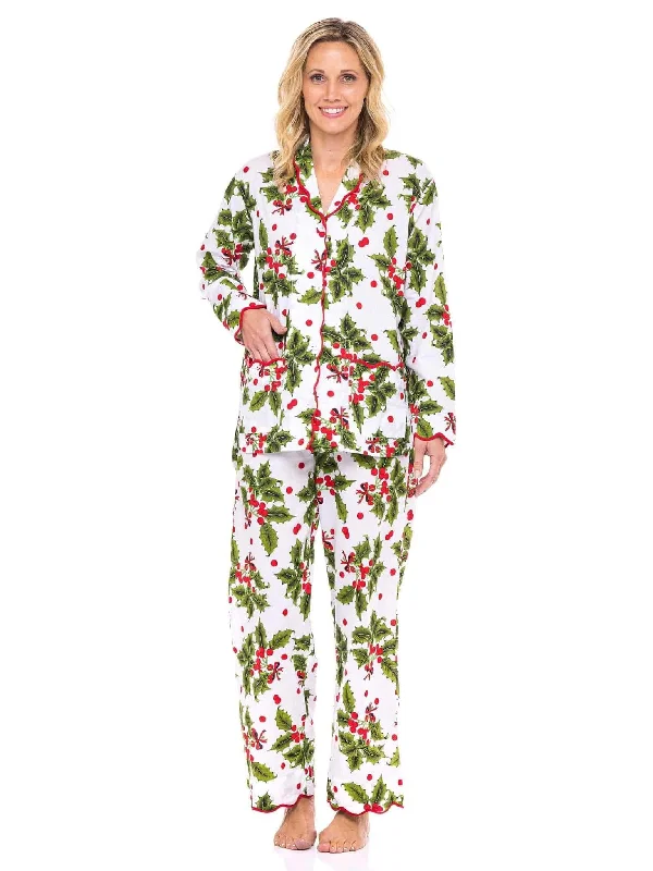 Holiday Print Pajamas